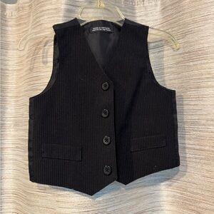 Toddler Black Vest